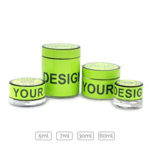 Personalized round glass