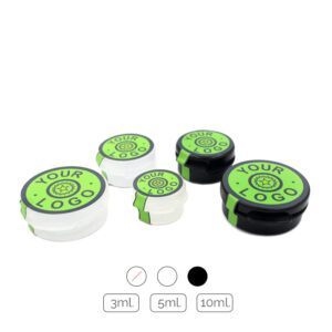 Personalized plastic jars