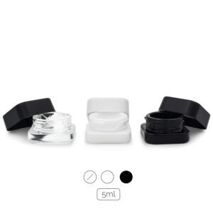 Vidrio 5ml Cuadrado