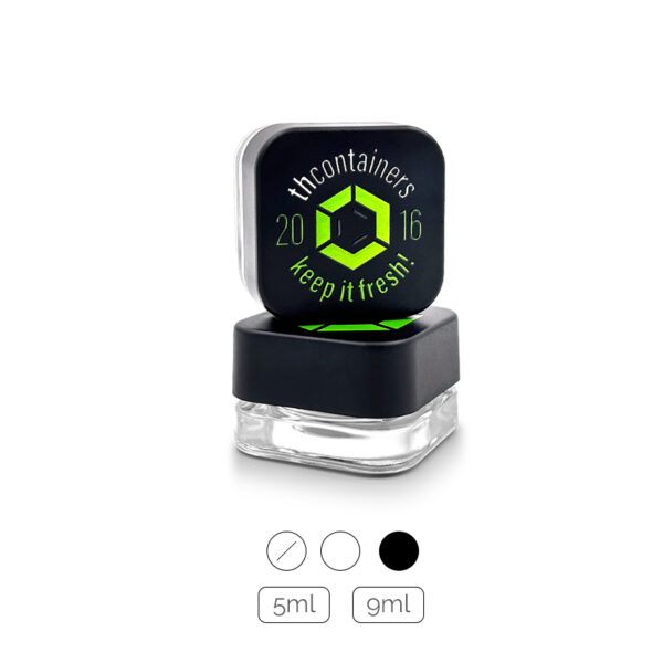 Vidrio cuadrado personalizado 5-9 ml