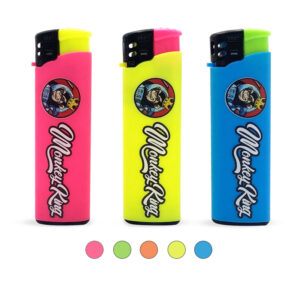 Soft Touch fluor lighter