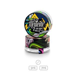 Vidrio redondo 3-7 ml personalizado